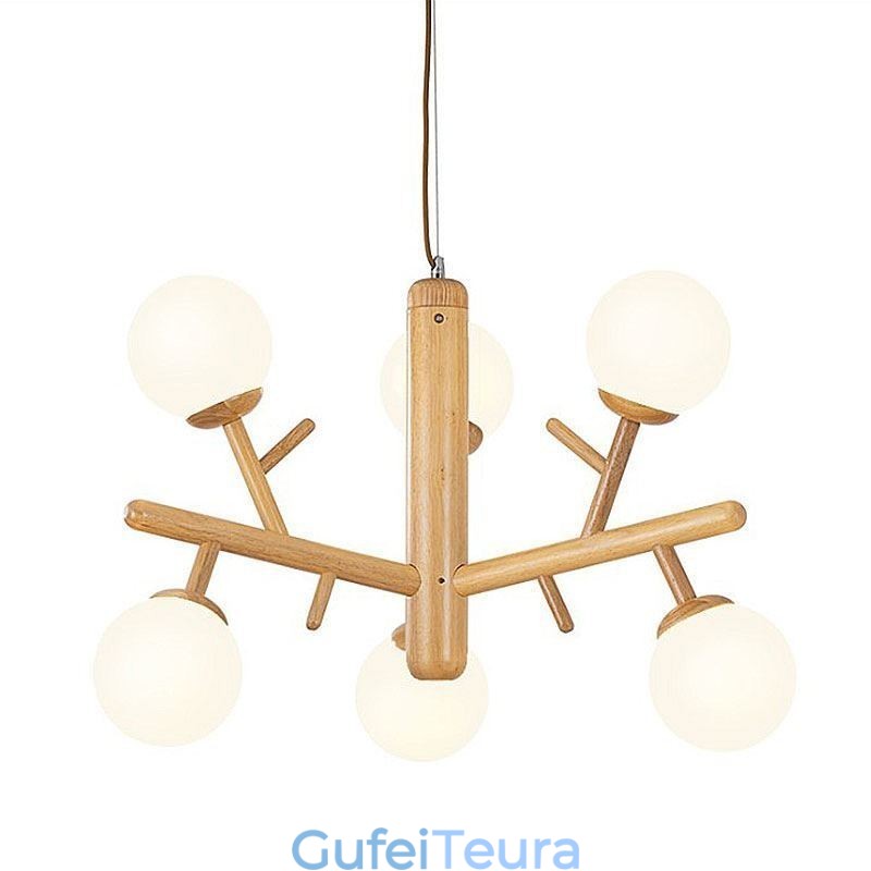 אור תליון מעץ Nordic Creative