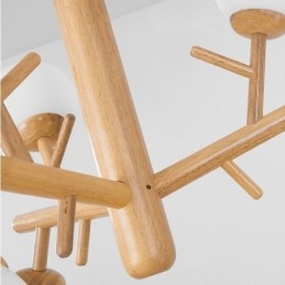 אור תליון מעץ Nordic Creative