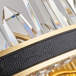 אור תליון קריסטל עכשווי אור תקרה קריסטל