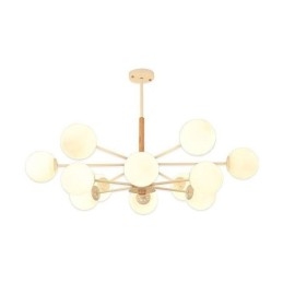 Magic Bean Pendant Light Creative Nordic Wooden Armature