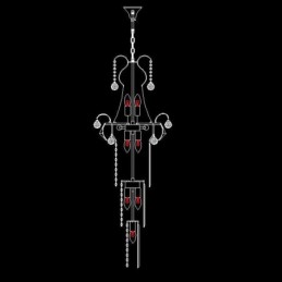 נברשת קריסטל תליון אירופי ארוך