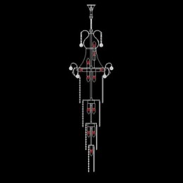 נברשת קריסטל תליון אירופי ארוך