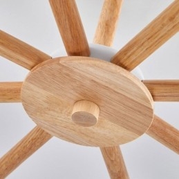 Nordic Macaron תליון נברשת עץ Creative Wood