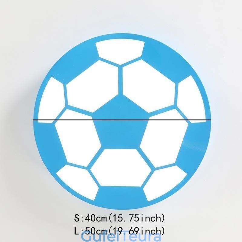 תאורת עיטור מנורת כדורגל מודרנית Creative תליון
