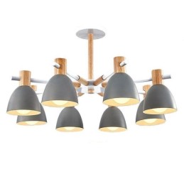 Modern Simple Macaron Pendel Light Creative Wooden Light