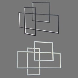 אור תליון נורדי גיאומטרי מרובע אור תליון