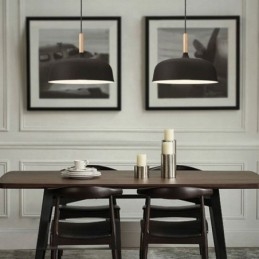 אור תליון נורדי יחיד מתכוונן מנורה בית חום תאורת אור