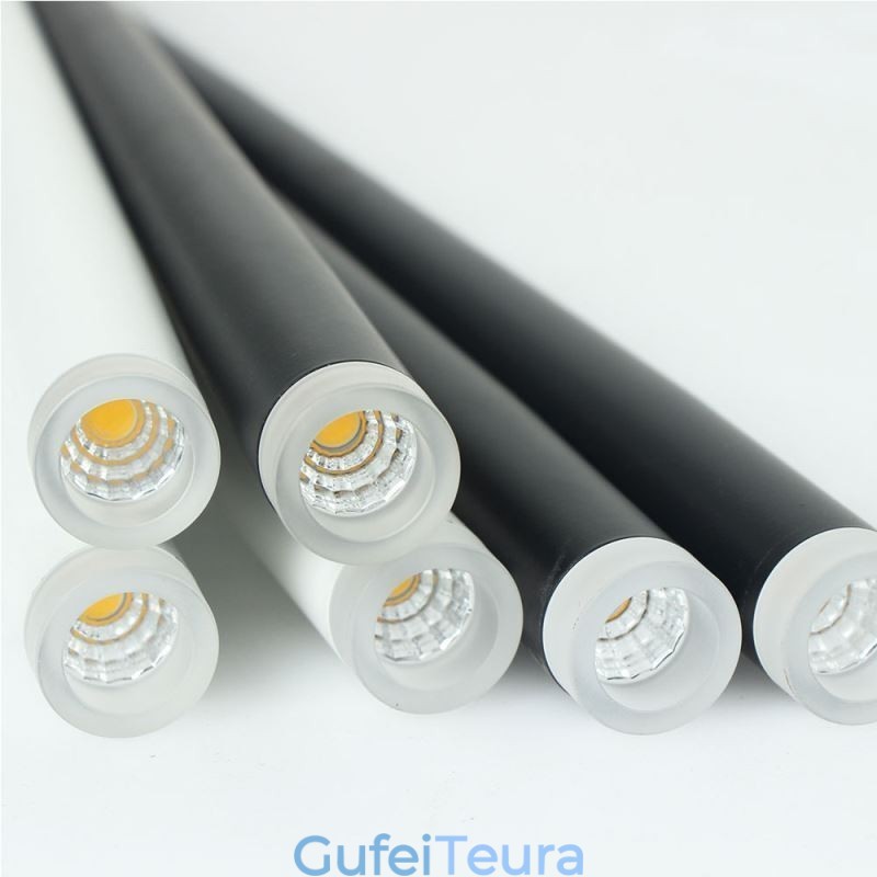 מודרני פשוט תליון אור צורת גליל תאורה מטאור מנורת גשם אור