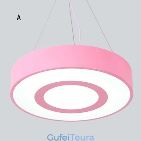 מודרני ייחודי תליון אור מנורה עגולה מנורה פשוט חום תאורת אור