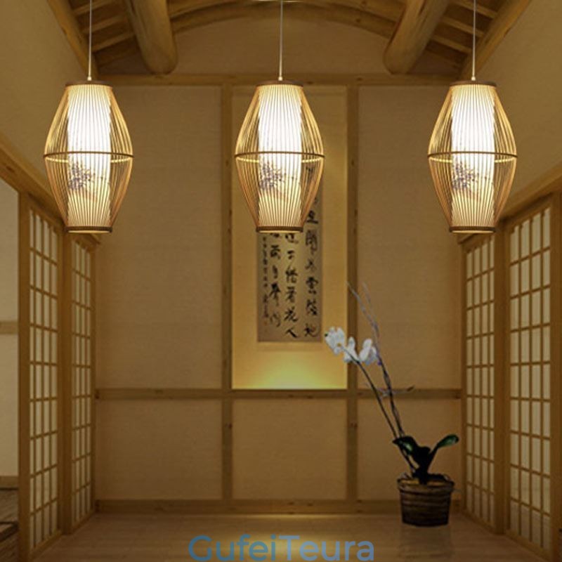 תאורת תליון במבוק קלאסית בעבודת יד