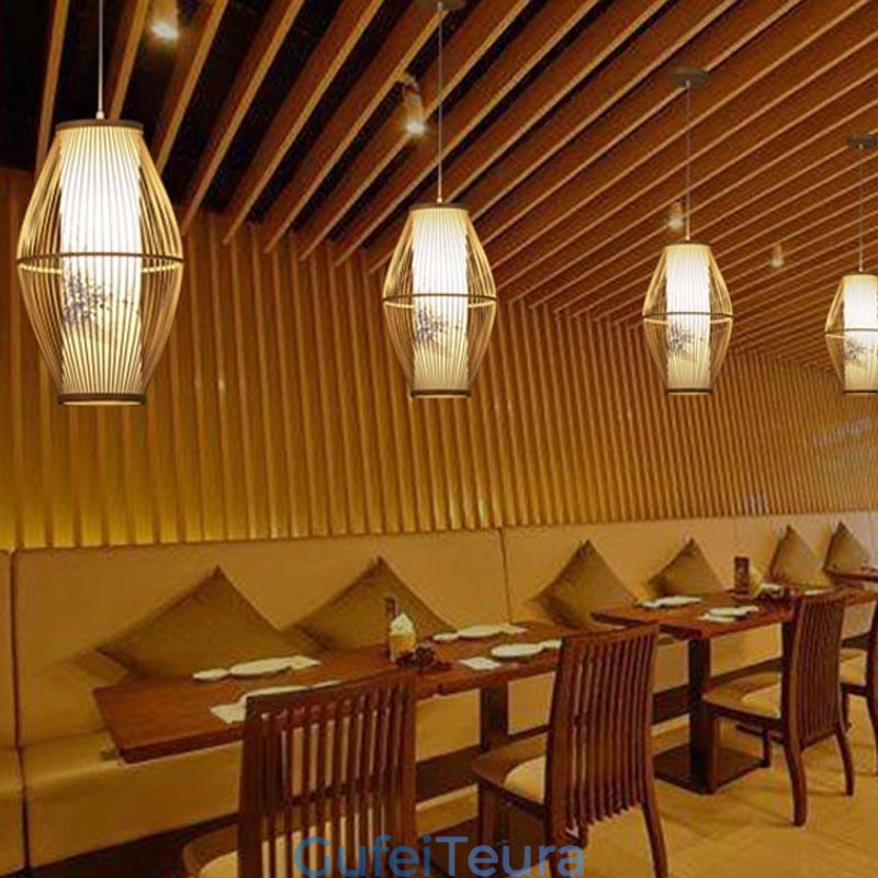 תאורת תליון במבוק קלאסית בעבודת יד