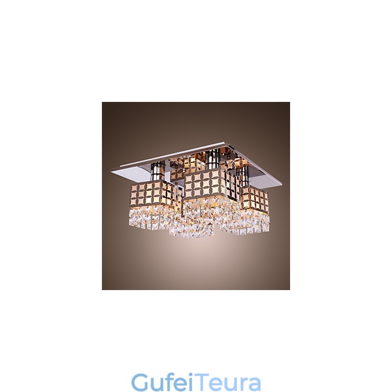 נברשת מודרנית קריסטל אל חלד מגורים 4 אורות