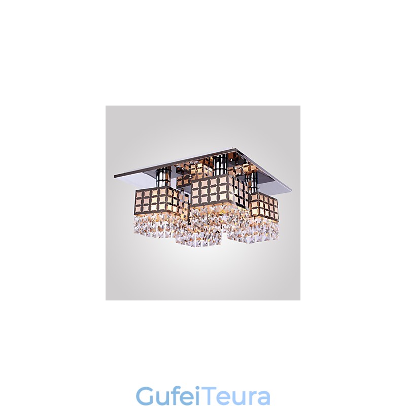 נברשת מודרנית קריסטל אל חלד מגורים 4 אורות