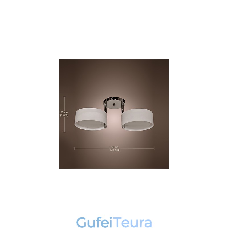 נברשת מתכת מודרנית עכשווית של כרום