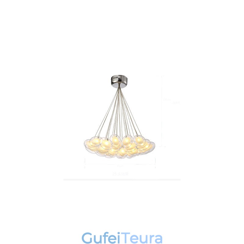 Chandelier 22 Lights G4 Retrofit Modern Contemporary