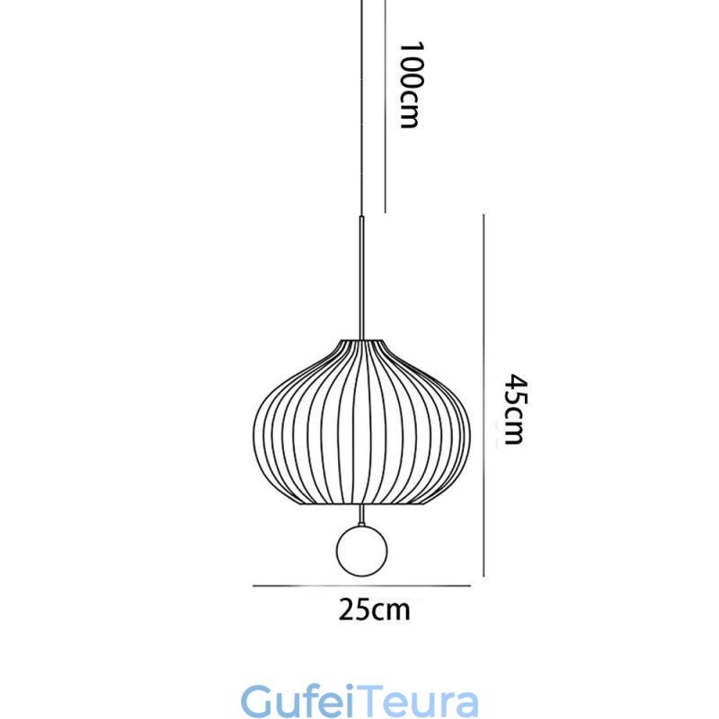 אור תליון זכוכית לבן מודרני בצורת כדור אור תקרה מינימליסטי