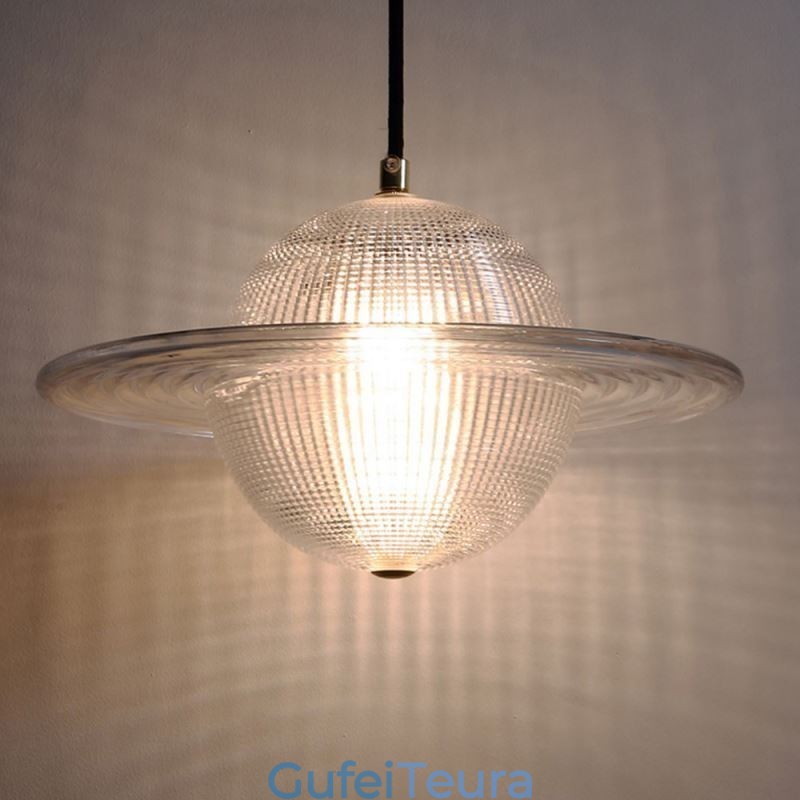 מנורת תקרה מודרנית בצורת תליון זכוכית