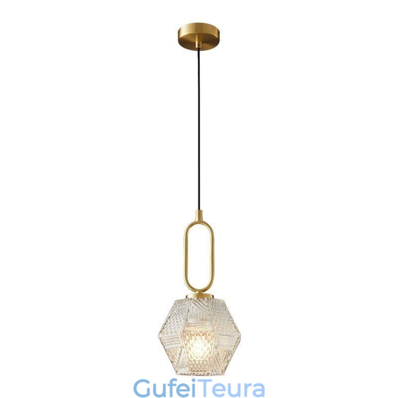 תאורת תליון מודרנית תאורת בית זכוכית יצירתית