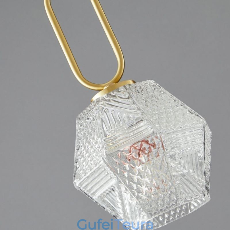 תאורת תליון מודרנית תאורת בית זכוכית יצירתית