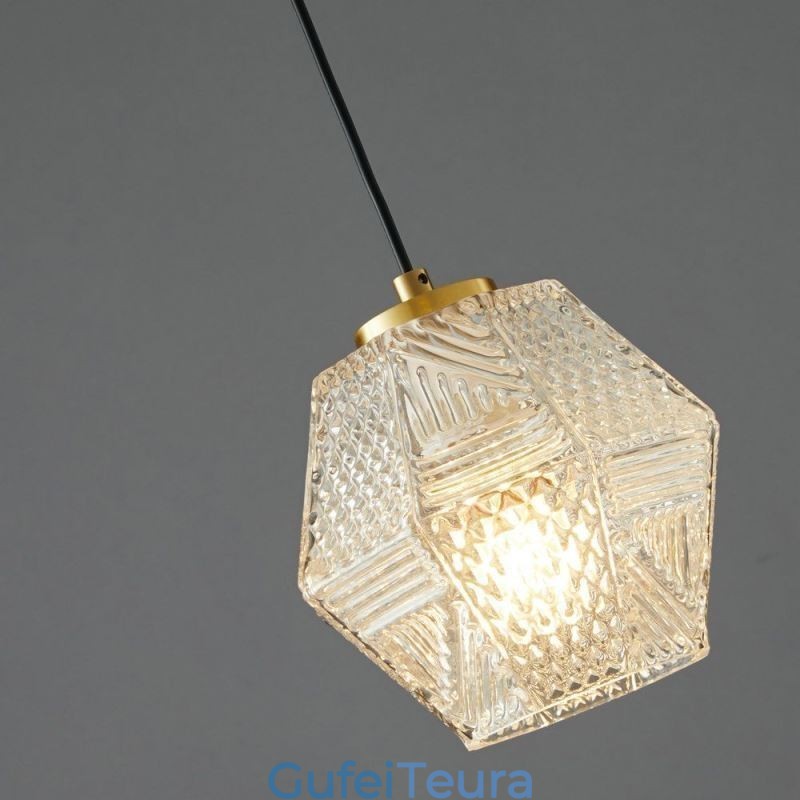 תאורת תליון מודרנית תאורת בית זכוכית יצירתית