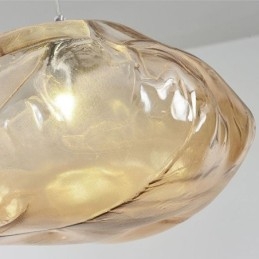Creative Nordic Pendant Light נברשת זכוכית אור תליית אמנות