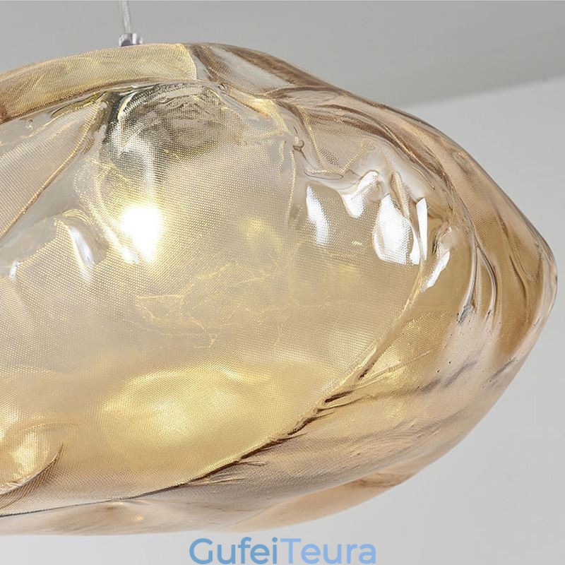 Creative Nordic Pendant Light נברשת זכוכית אור תליית אמנות