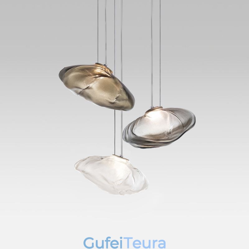 Creative Nordic Pendant Light נברשת זכוכית אור תליית אמנות