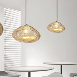 Creative Nordic Pendant Light נברשת זכוכית אור תליית אמנות
