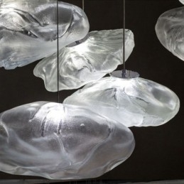 Creative Nordic Pendant Light נברשת זכוכית אור תליית אמנות