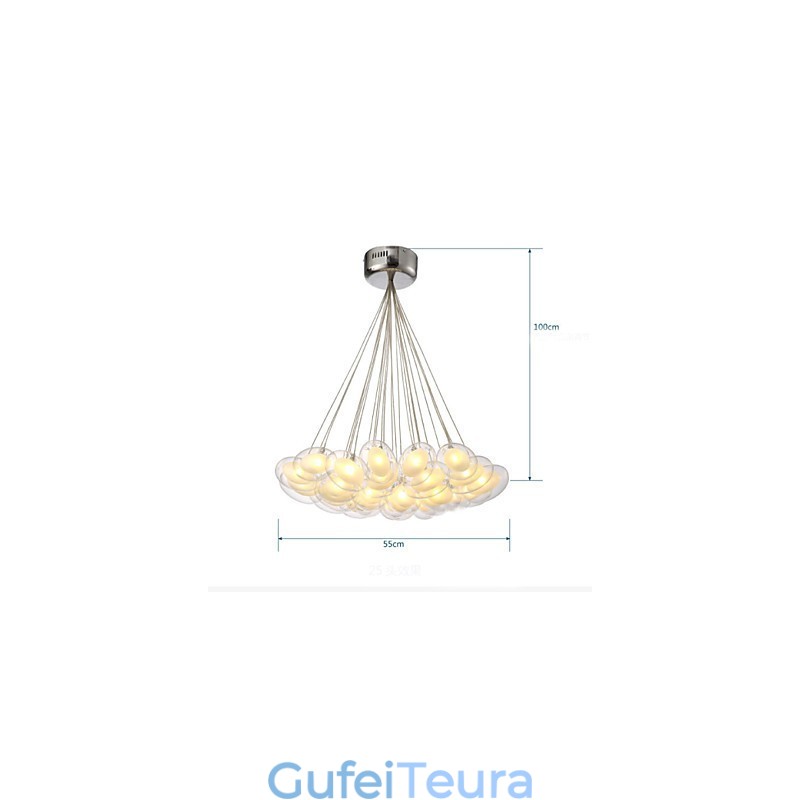 Chandelier 22 Lights G4 Retrofit Modern Contemporary