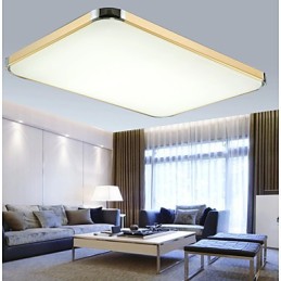Flush Mounte Light מודרני אלומיניום מנורת ישיבה מלבן צורת אייפון 5 עם אור מתכוונן