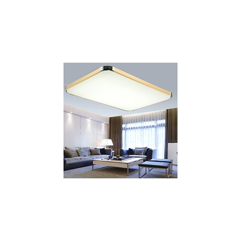 Flush Mounte Light מודרני אלומיניום מנורת ישיבה מלבן צורת אייפון 5 עם אור מתכוונן