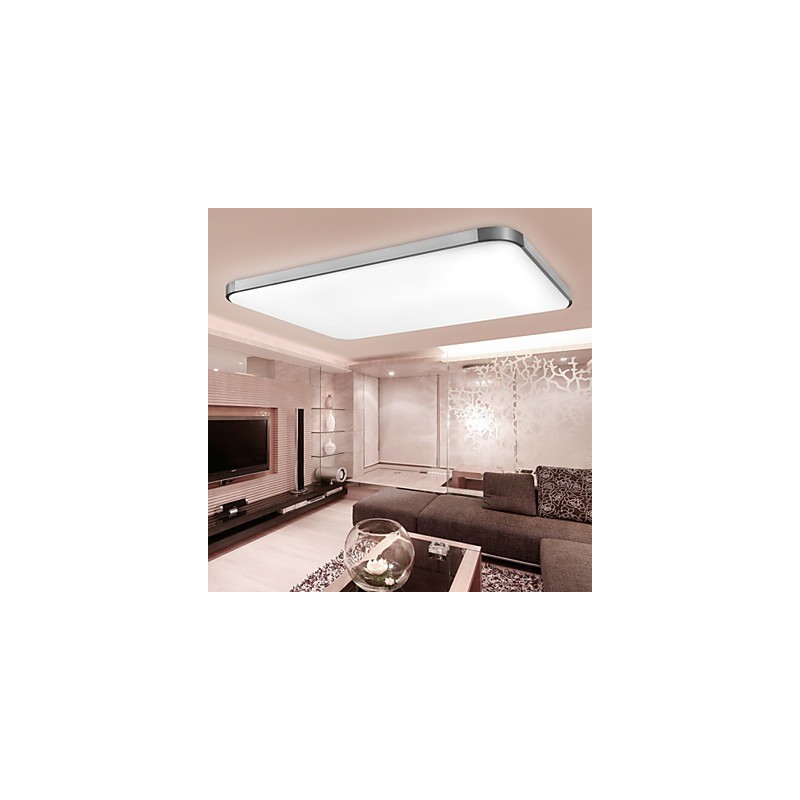 Flush Mounte Light מודרני אלומיניום מנורת ישיבה מלבן צורת אייפון 5 עם אור מתכוונן