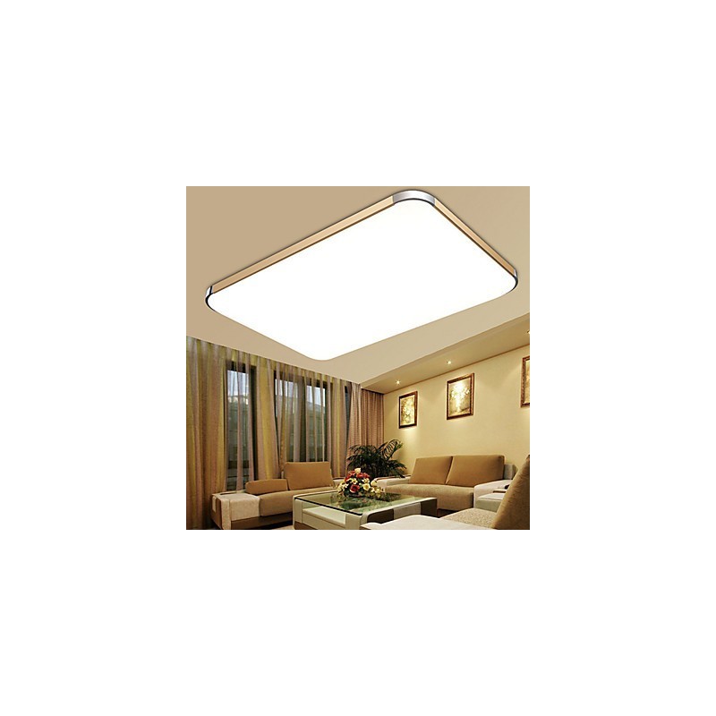 Flush Mounte Light מודרני אלומיניום מנורת ישיבה מלבן צורת אייפון 5 עם אור מתכוונן