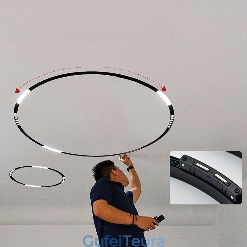 מסלול זרקור גריל מגנטי שקוע
