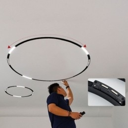 עקוב אחר זרקור אור ליניארי מגנטי שקוע זרקור