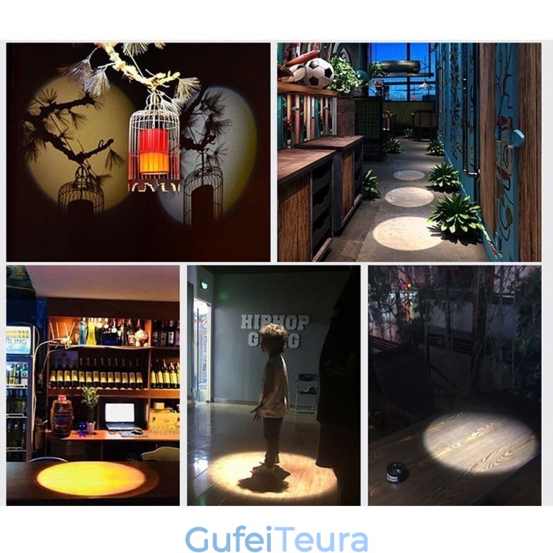 Spot Light Stage KTV תקרה זרקורים 4 רמות של כוונון צמצם