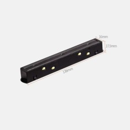 זרקור שקוע מסלול מגנטי אור דקורטיבי אור 6M 36V