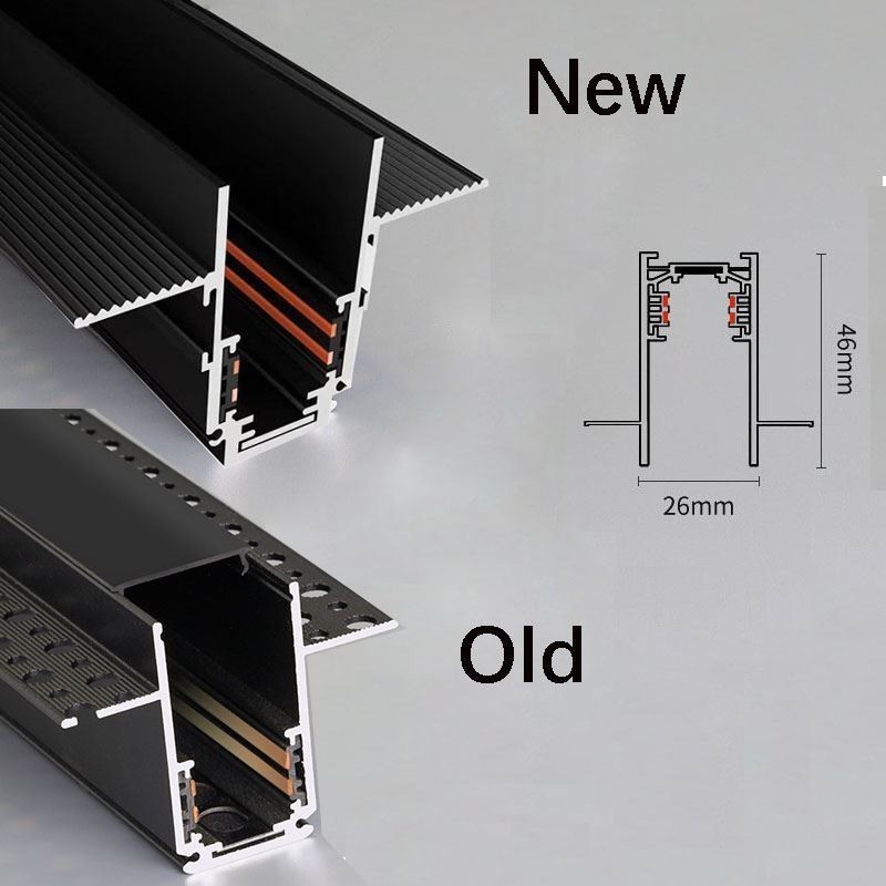 זרקור שקוע מסלול מגנטי אור דקורטיבי אור 6M 36V