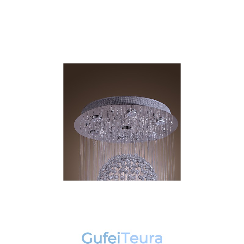 נברשת נברשת כרום מודרנית מודרנית