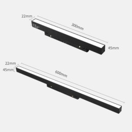 Track Linear Light Magnetic Spotlight זרקורים 36V