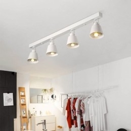 תאורת מסלול ברזל תעשייתי וינטג' כפרי