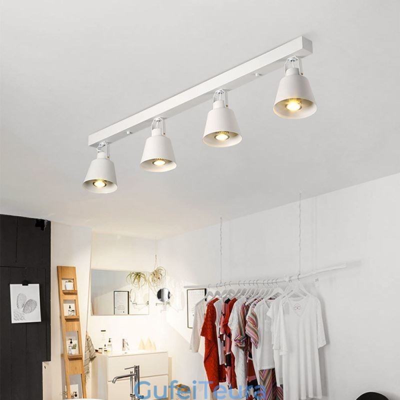 תאורת מסלול ברזל תעשייתי וינטג' כפרי