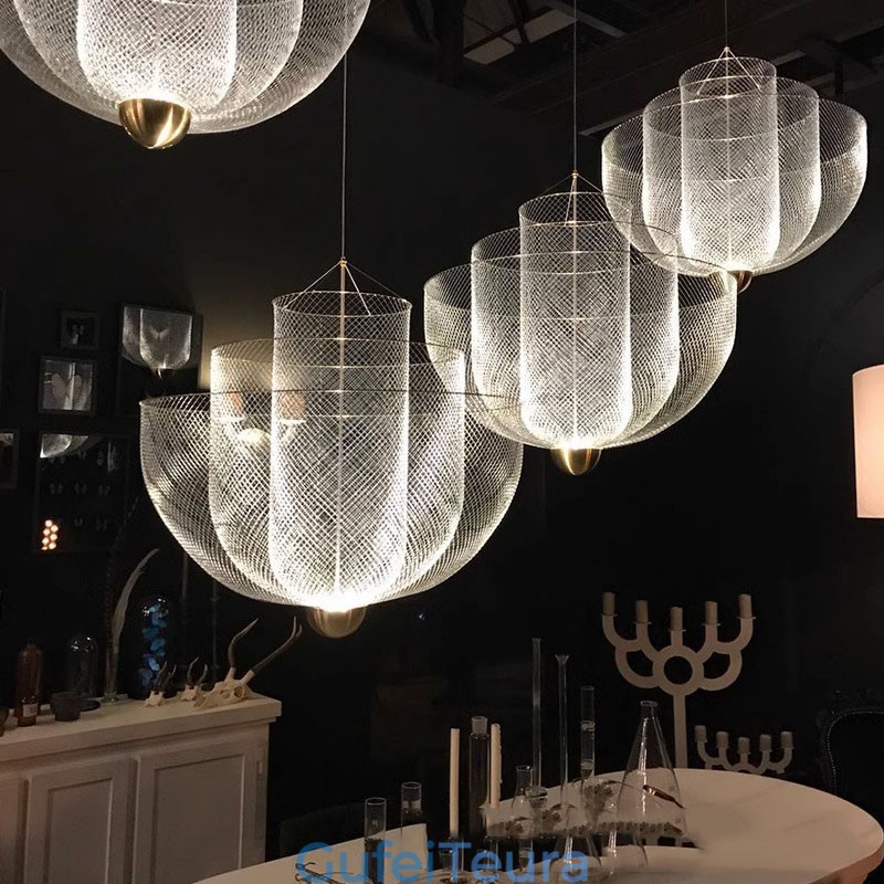 נורדי גריד מעצב יצירתי צורה ייחודית אומנות דקורטיבית אור תליון