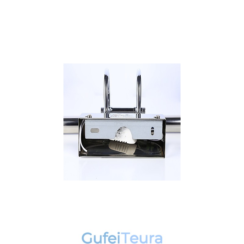 מנורות מראה מפלדת אל חלד אקריליק מנורות קיר לאמבטיה מנורות איפור קר לבן חם לבן (גודל: 57X13.5X15)