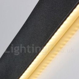 ארוכות מודרניות עכשוויות מנורות ופמוטים לקיר מקורה מתכת מתכת אור IP 44 עבור חדר שינה סלון חדר אמבטיה