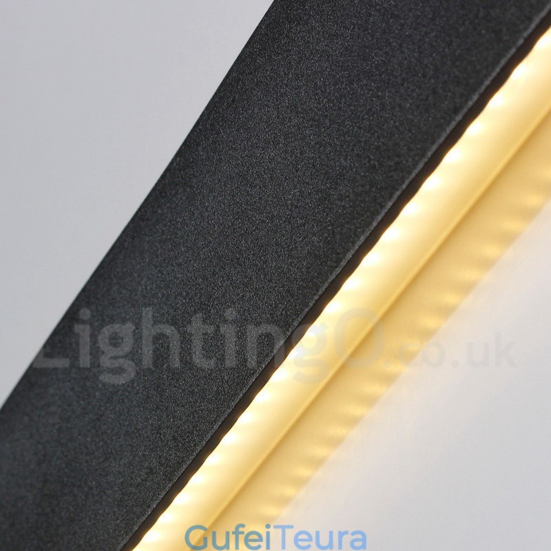 ארוכות מודרניות עכשוויות מנורות ופמוטים לקיר מקורה מתכת מתכת אור IP 44 עבור חדר שינה סלון חדר אמבטיה