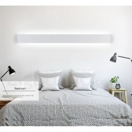 ארוכות מודרניות עכשוויות מנורות ופמוטים לקיר מקורה מתכת מתכת אור IP 44 עבור חדר שינה סלון חדר אמבטיה