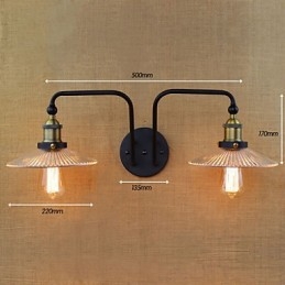 תעשייתי בסגנון נורדי אישיות יצירתית חדר שינה פנים ים תיכוני בית קפה קיר זכוכית מגהץ כפול