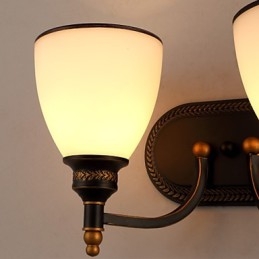 אורות מנורת הקיר של נורדי קאנטרי מזכוכית